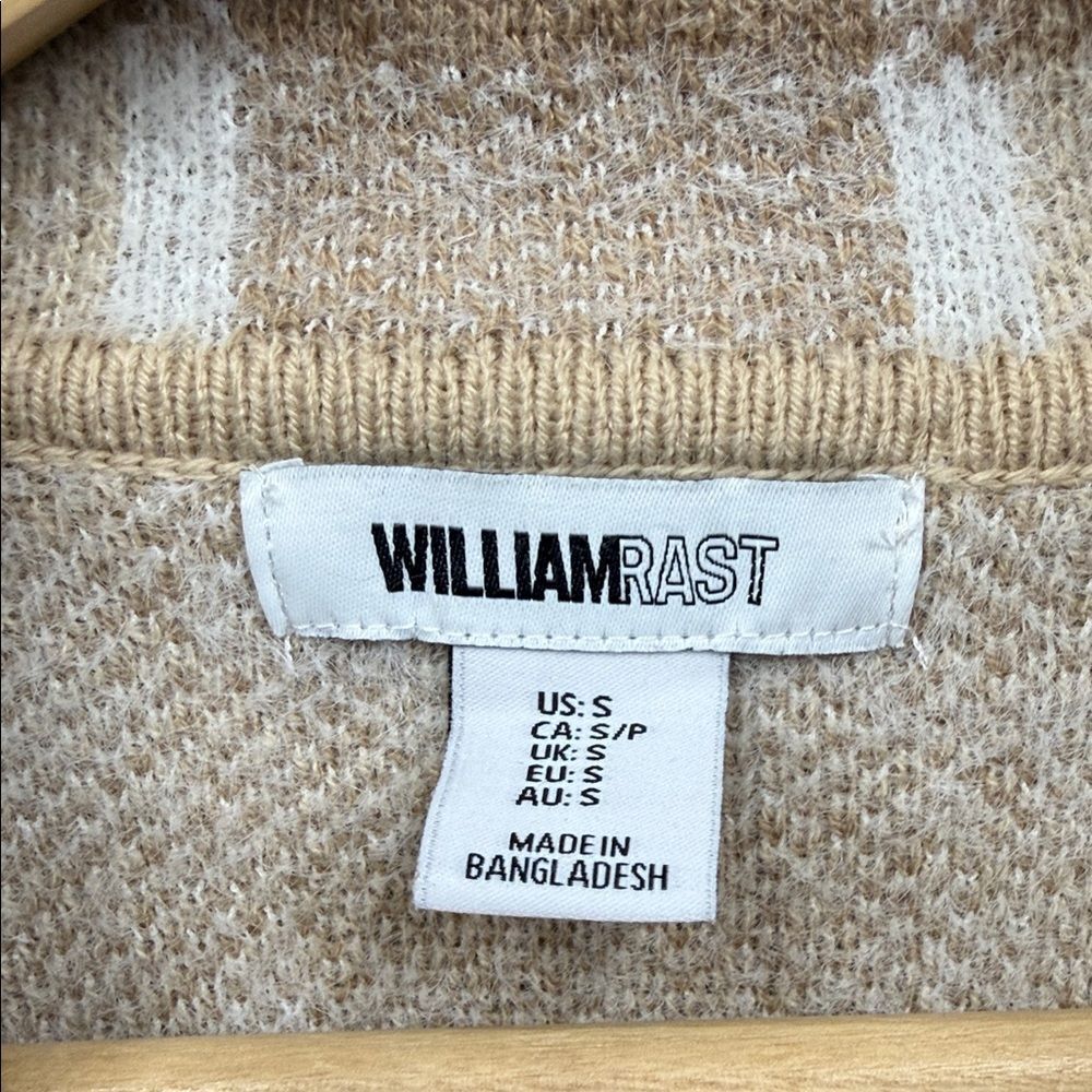 William Rast Tan Plaid Jacket - Picture 3 of 5